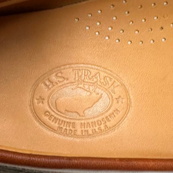 NWT Rancourt & Co. x H.S. Trask Elk Buckle Loafer Handsewn Made in Maine USA 8 D main image 10
